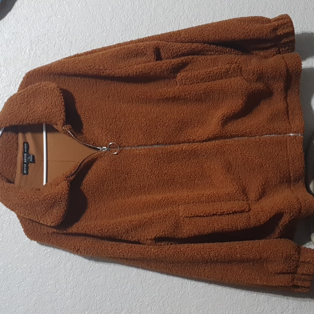 Zip up coat